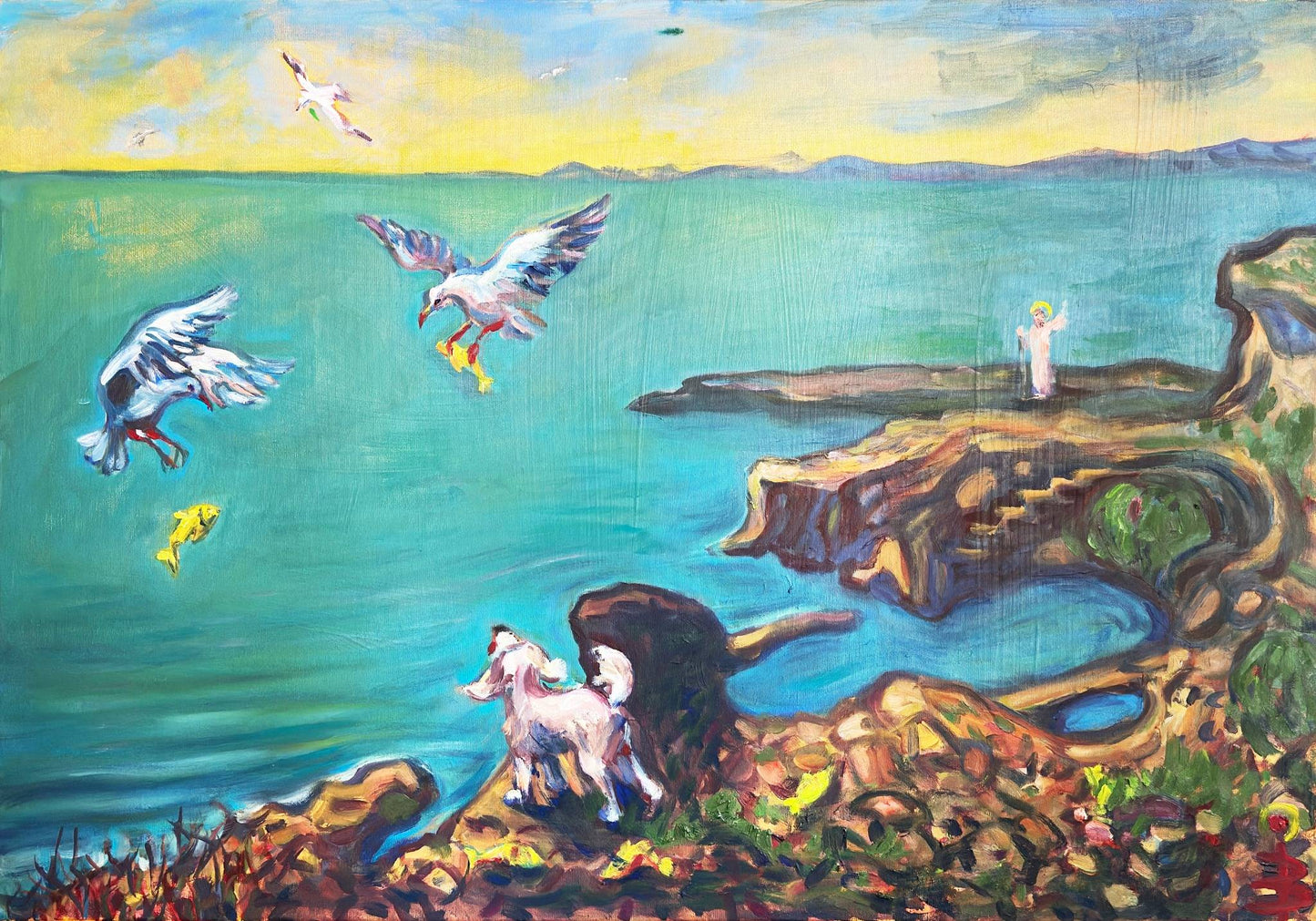 Canvas print - The Wrong Gate or the consequences of corruption in the heavenly