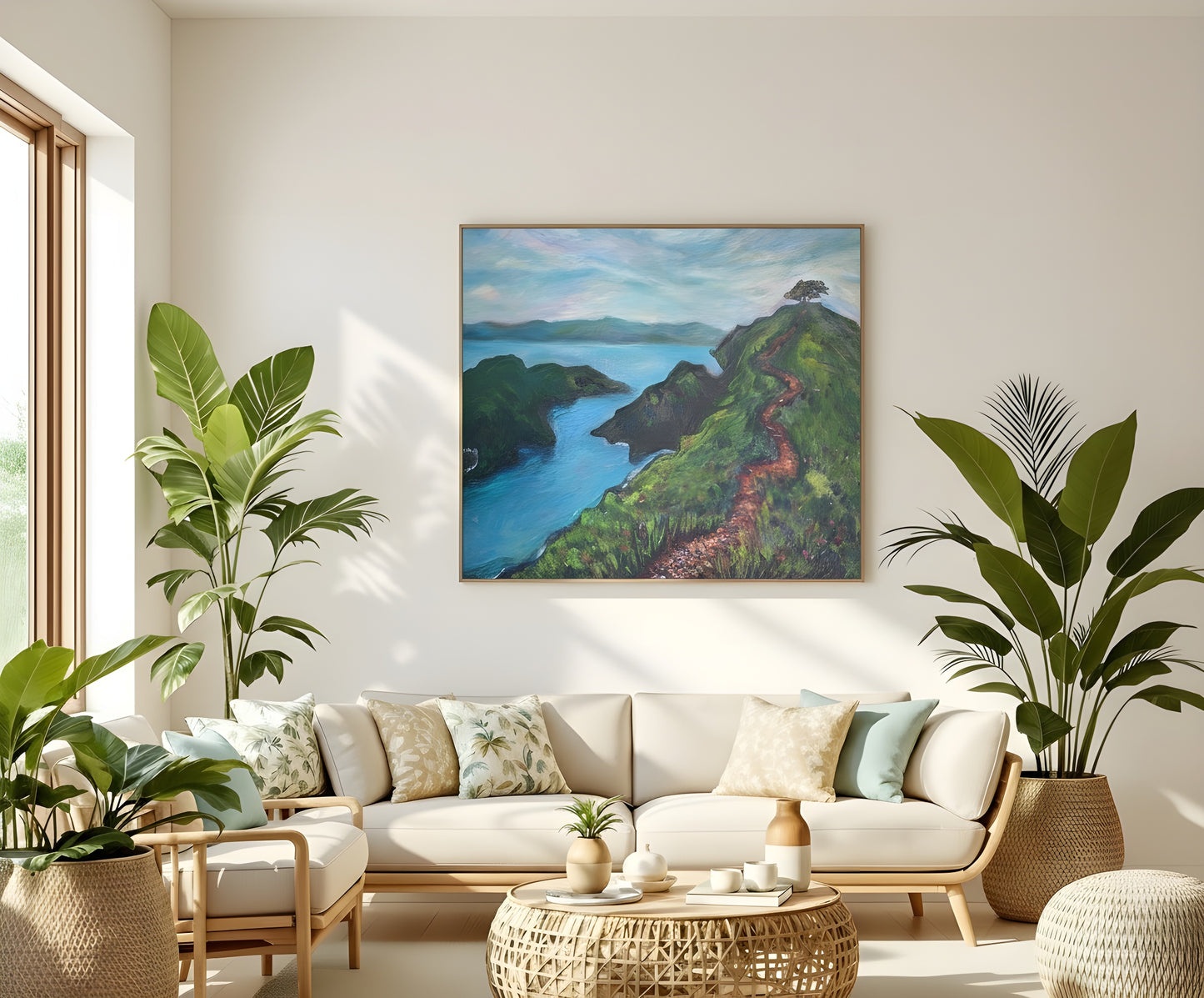 Art print Indonesian islands - The games of the small Indonesian islands