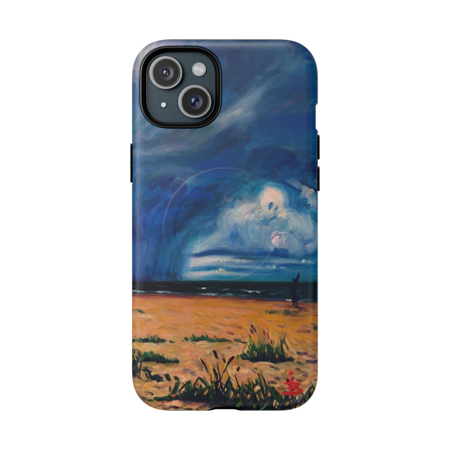 Чехол для телефона — Прочный магнитный чехол с рисунком «Пляжный шторм»