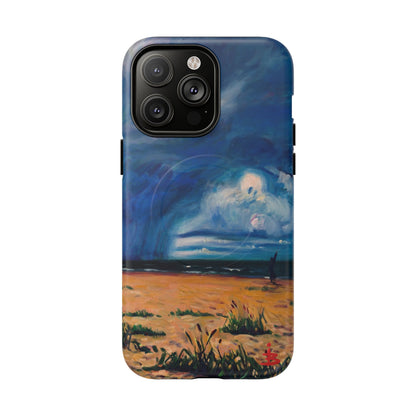 Чехол для телефона — Прочный магнитный чехол с рисунком «Пляжный шторм»