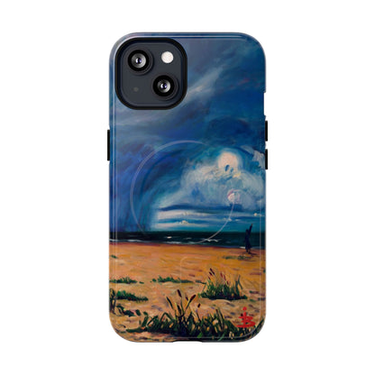 Чехол для телефона — Прочный магнитный чехол с рисунком «Пляжный шторм»