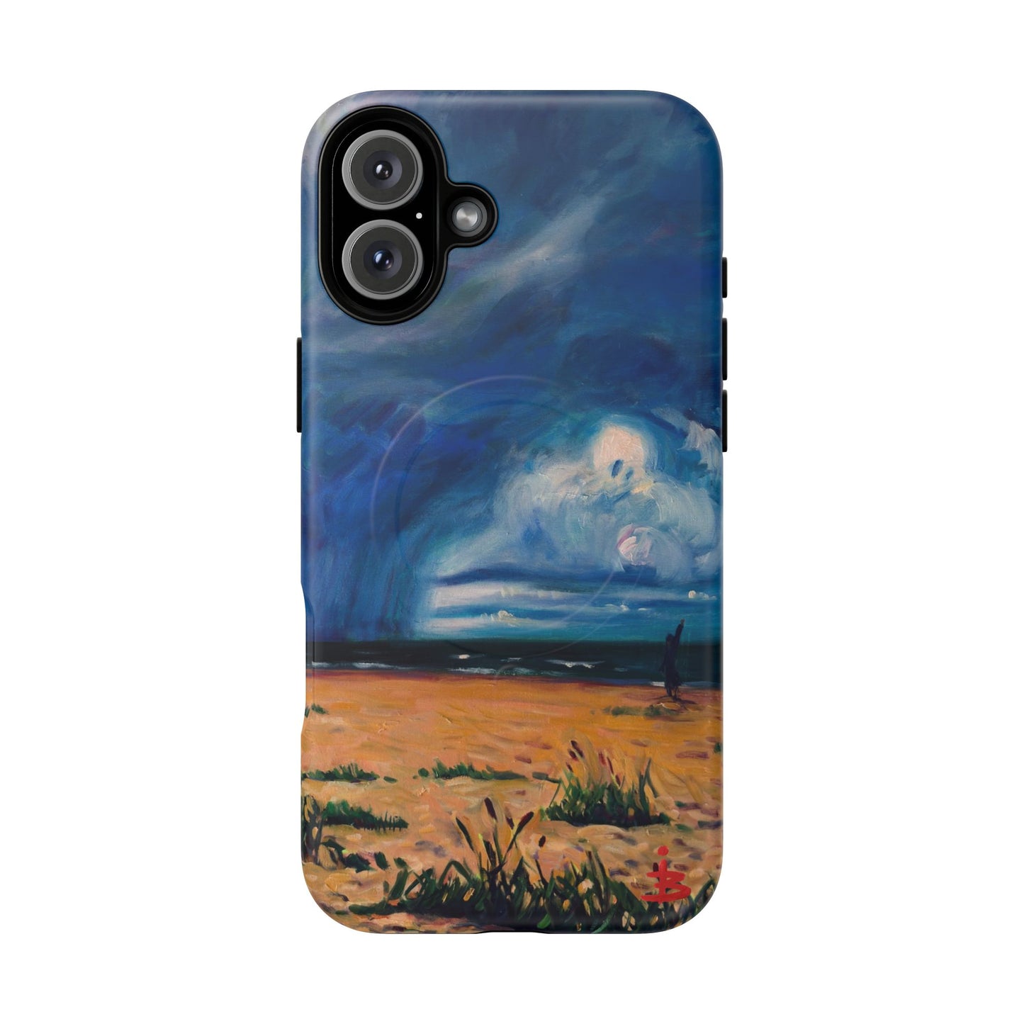 Чехол для телефона — Прочный магнитный чехол с рисунком «Пляжный шторм»