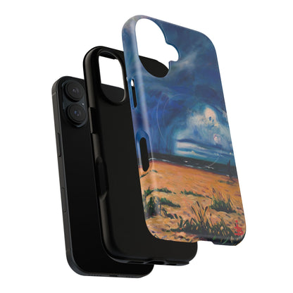 Чехол для телефона — Прочный магнитный чехол с рисунком «Пляжный шторм»