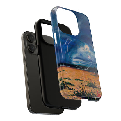 Чехол для телефона — Прочный магнитный чехол с рисунком «Пляжный шторм»