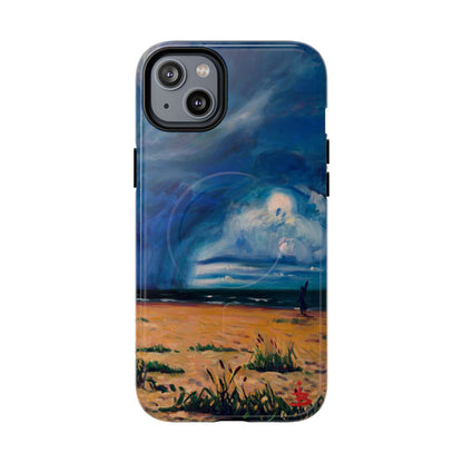 Чехол для телефона — Прочный магнитный чехол с рисунком «Пляжный шторм»