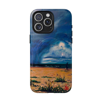 Чехол для телефона — Прочный магнитный чехол с рисунком «Пляжный шторм»