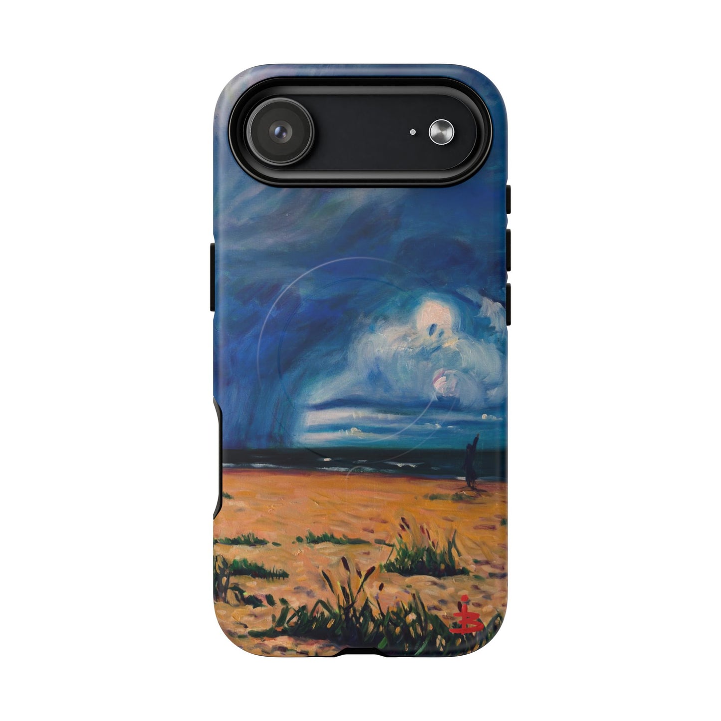 Чехол для телефона — Прочный магнитный чехол с рисунком «Пляжный шторм»