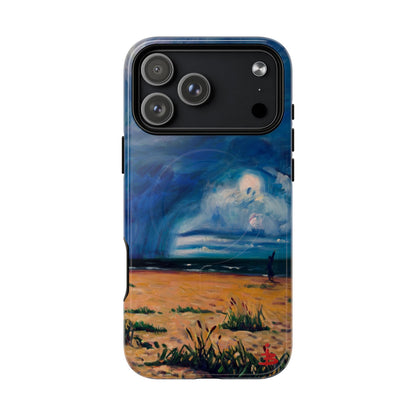 Чехол для телефона — Прочный магнитный чехол с рисунком «Пляжный шторм»