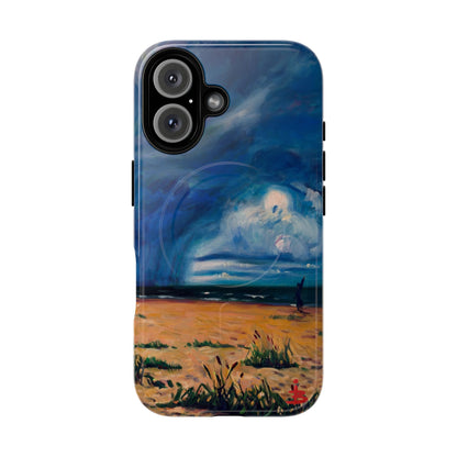 Чехол для телефона — Прочный магнитный чехол с рисунком «Пляжный шторм»