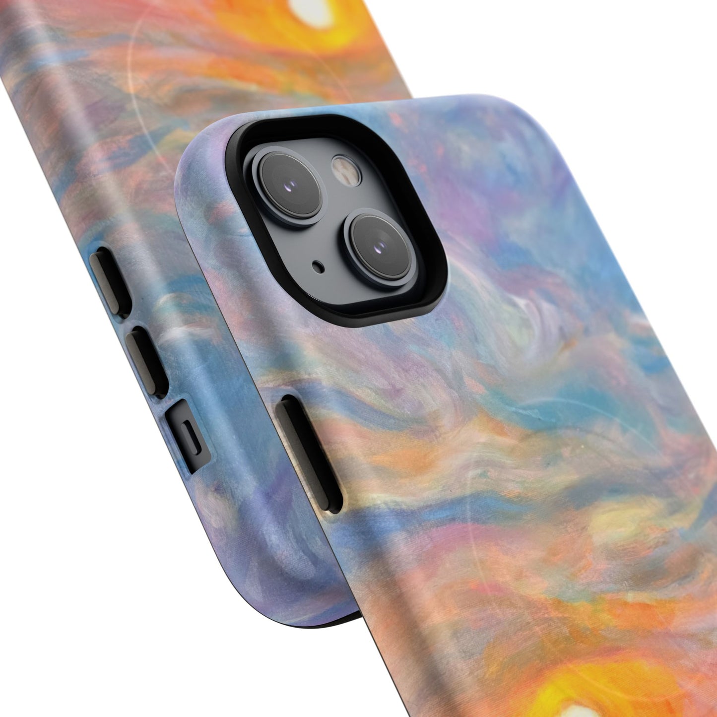 Robuste magnetische Handyhülle „Sunset Shore“ – Schützende, künstlerische Strand-Sonnenuntergangs-Optik