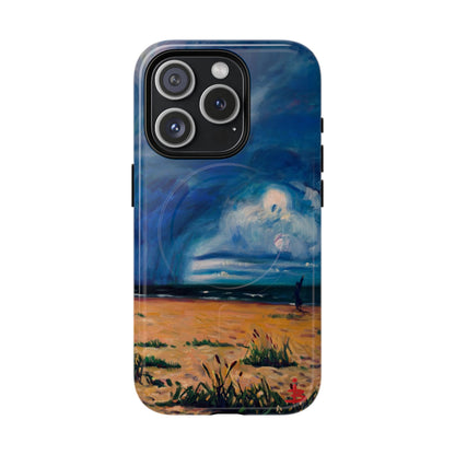 Чехол для телефона — Прочный магнитный чехол с рисунком «Пляжный шторм»