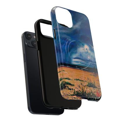 Чехол для телефона — Прочный магнитный чехол с рисунком «Пляжный шторм»