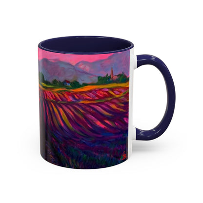 Lavendelfeld Akzent-Kaffeetasse (325 ml, 444 ml)