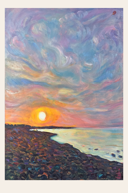 Kunstdruck Meer - Atmung