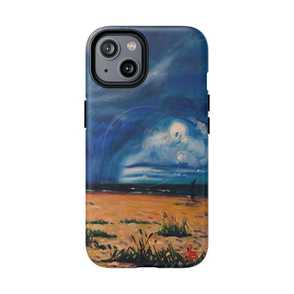 Чехол для телефона — Прочный магнитный чехол с рисунком «Пляжный шторм»