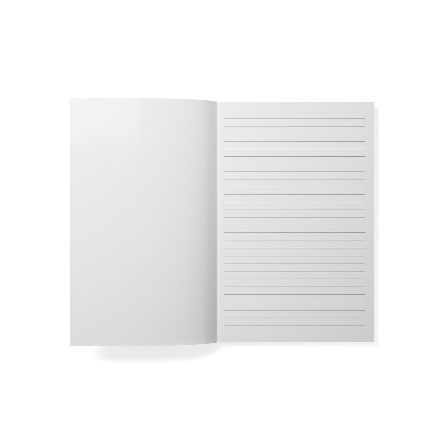 A5-Notizbuch – Impressionistische Szene aus dem Willow Park, Softcover