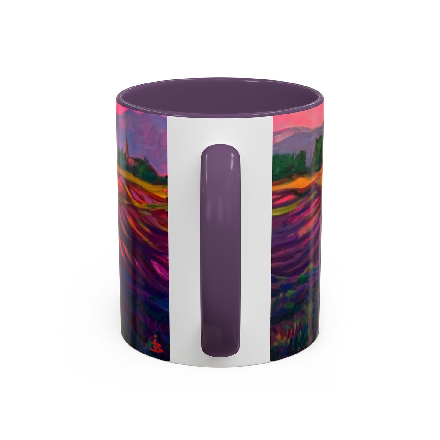 Lavendelfeld Akzent-Kaffeetasse (325 ml, 444 ml)