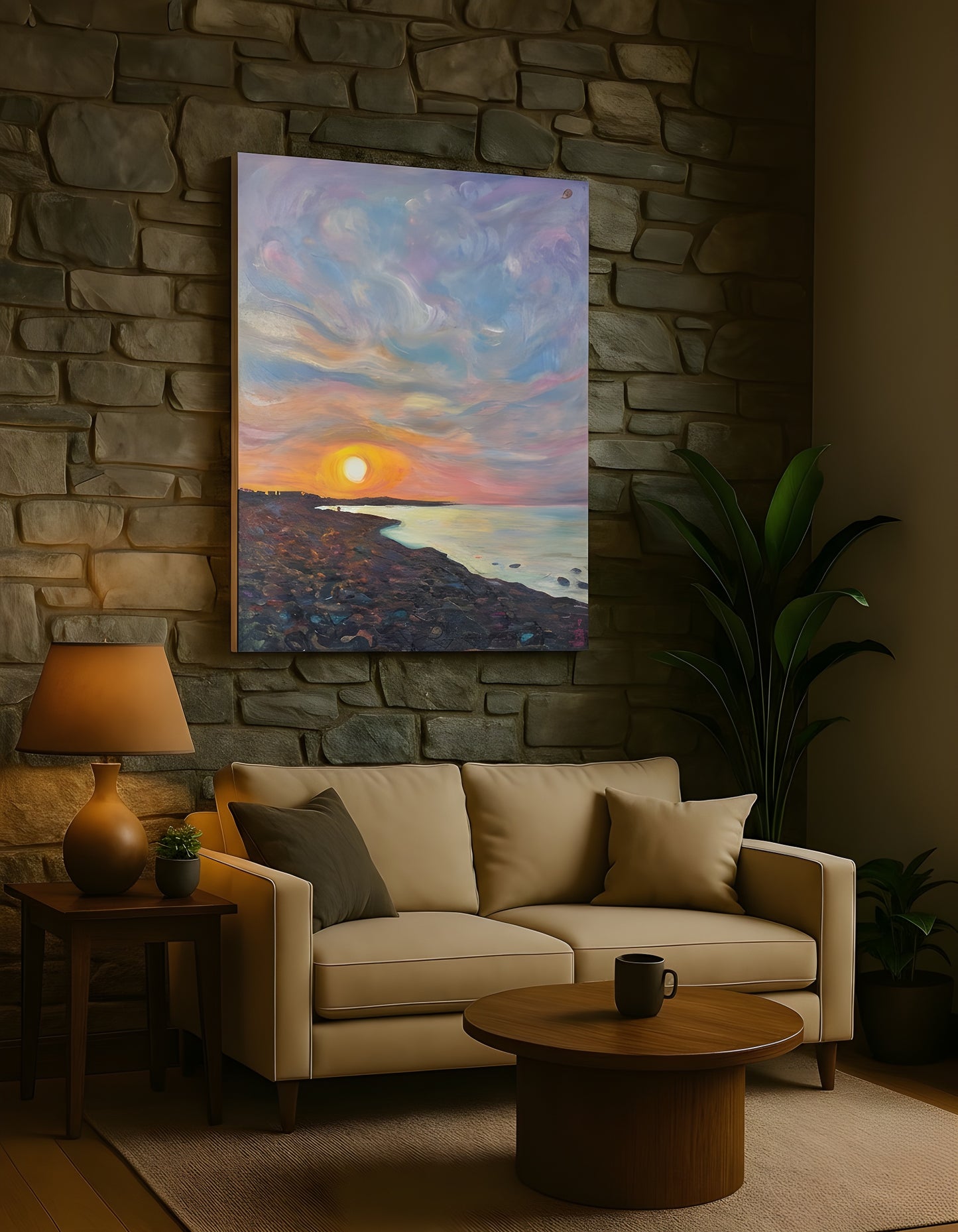 Art print sea  - Breathing