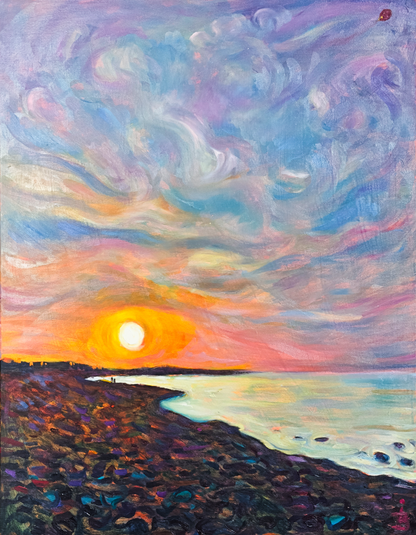 Kunstdruck Meer - Atmung