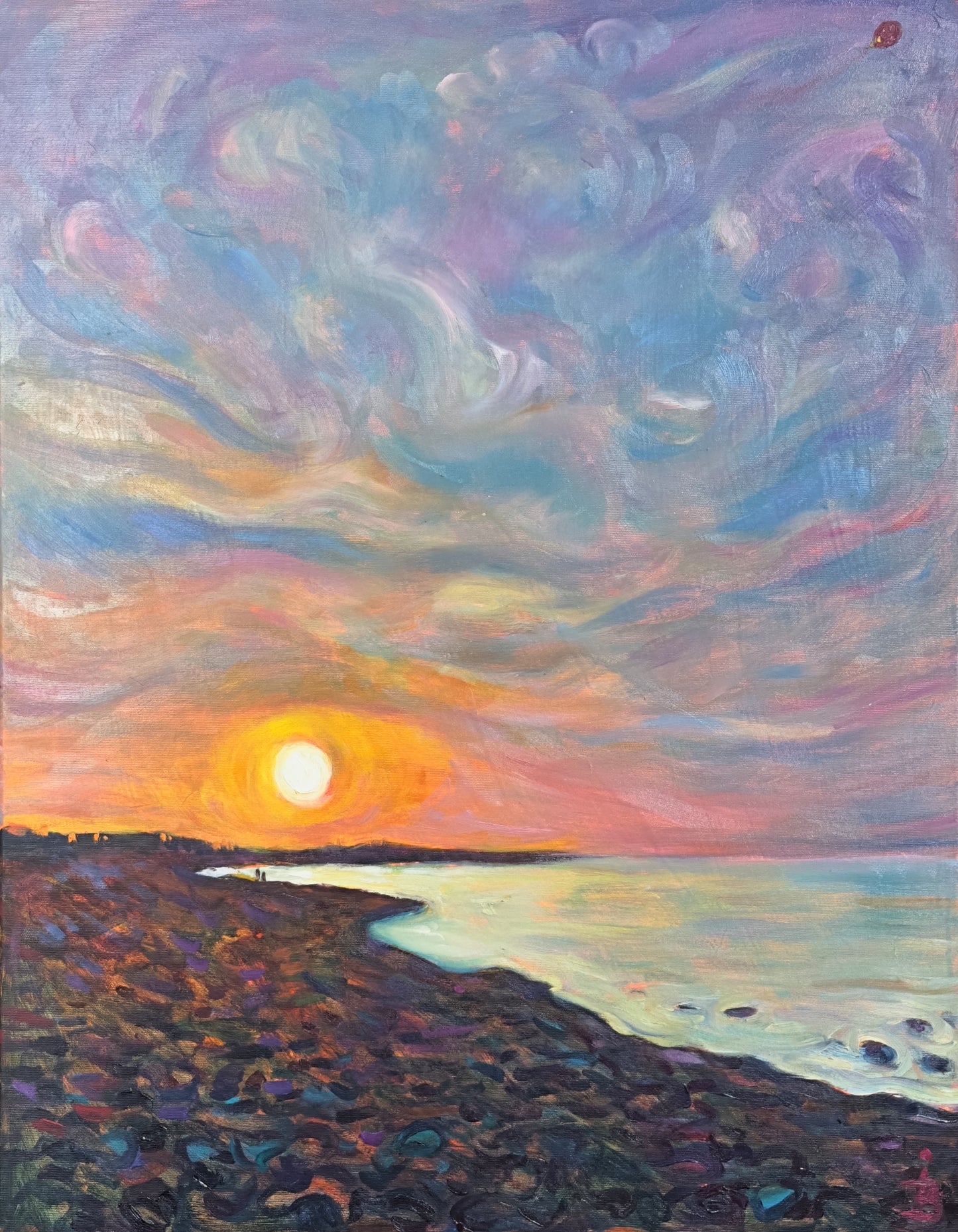 Art print sea  - Breathing