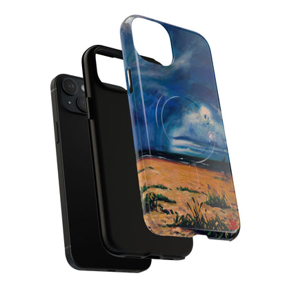 Чехол для телефона — Прочный магнитный чехол с рисунком «Пляжный шторм»