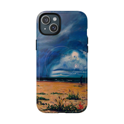 Чехол для телефона — Прочный магнитный чехол с рисунком «Пляжный шторм»