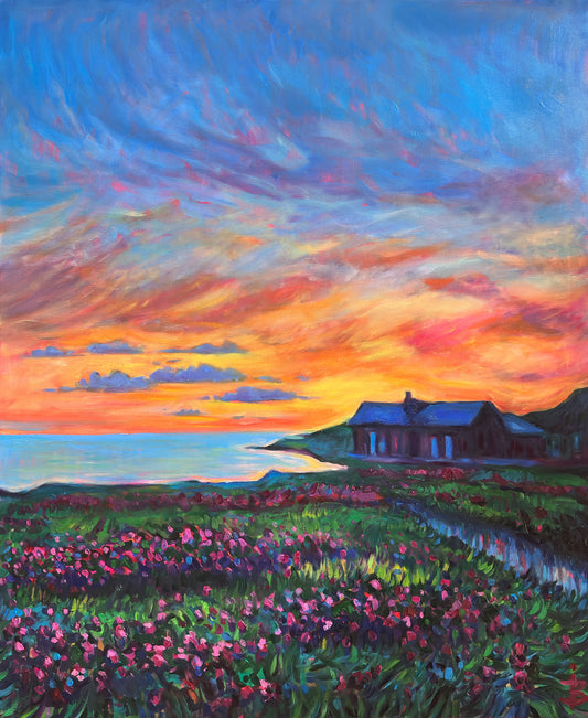 Art print - Night behind the polar circle