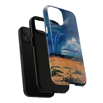 Чехол для телефона — Прочный магнитный чехол с рисунком «Пляжный шторм»