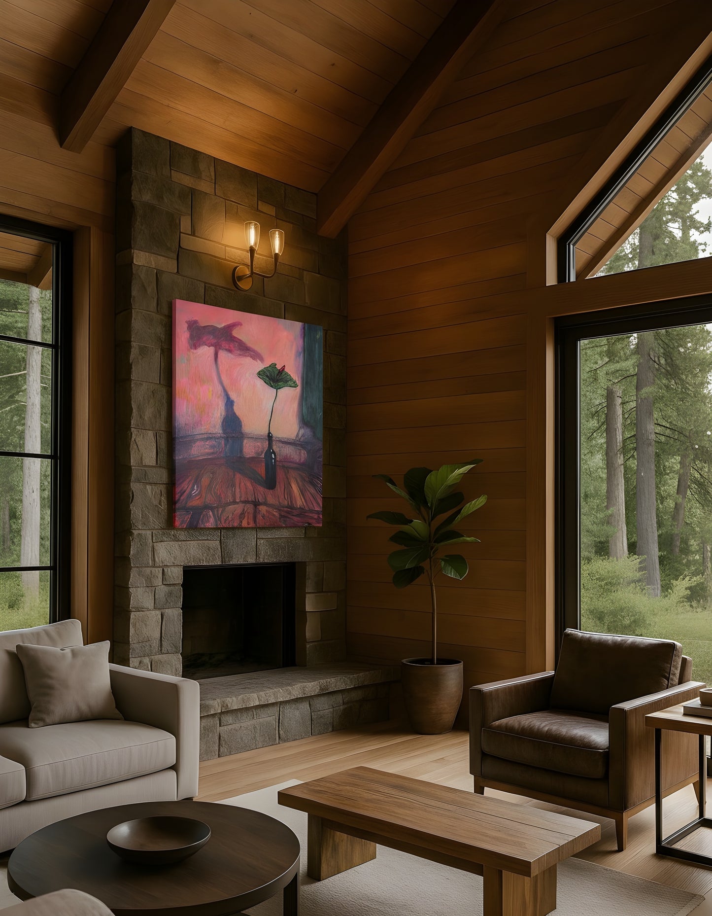 Art print flower - Fluidly Series. Part V