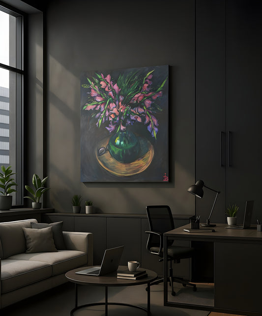 Canvas print - Home office 100x120