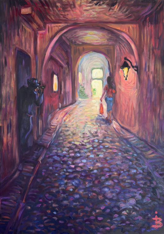 Art print French city Lion - Part I